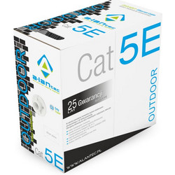 Alantec F/UTP Cat.5e Καλώδιο Δικτύου Ethernet 305m Black