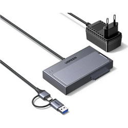 Μετατροπέας USB 3.2/USB-C to M.2 NVMe/SATA UGREEN D320 75621EU