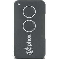 V2 Electronics Phox Τηλεχειριστήριο Γκαραζόπορτας Κυλιόμενου Κωδικού με 2 Κανάλια 433MHz