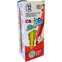 ΜΑΡΚΑΔΟΡΟΙ CARIOCA JUMBO/12 40130 ΜΟΝΟΧΡΩΜΟΙ 05 YELLOW