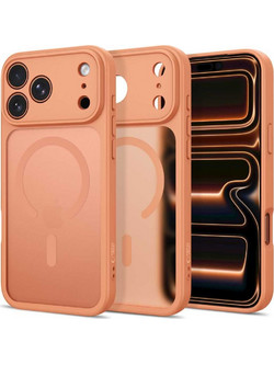 Tech-Protect BasicMag MagSafe Back Cover Matte Cosmic Orange (iPhone 18 Pro Max / 17 Pro Max)
