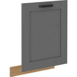 Πρόσοψη κουζίνας Nelor ZM 713x596-Γκρι σπέσιαλ - Φυσικό