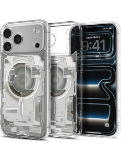Spigen Ultra Hybrid Zero One MagSafe Case Natural Titanium (iPhone 18 Pro Max / 17 Pro Max)