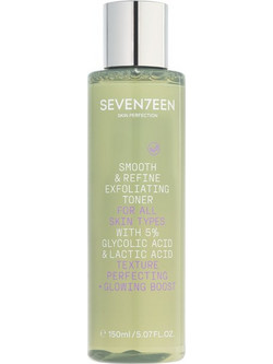 Seventeen Smooth & Refine Exfoliating Toner Λοσιόν Απολέπισης Προσώπου 150ml