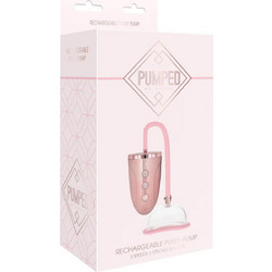 Shots Pumped Rechargeable Pussy Pump Pink