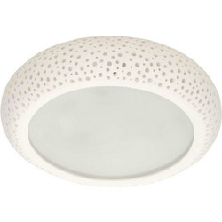 Inlight 42155Β Γύψινη Πλαφονιέρα Οροφής Λευκή
