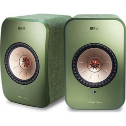 KEF LSX Αυτοενισχυόμενα Ηχεία 70W Πράσινα (Ζεύγος)