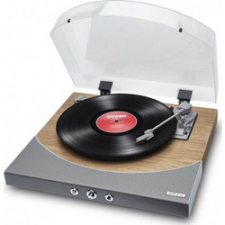 Ion Audio Premier LP Πικάπ με Ηχεία & Προενίσχυση Bluetooth & USB Brown