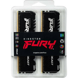 Kingston Fury Beast RGB 16GB (2X8GB) DDR4 RAM 3200MHz