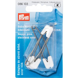 Prym Παραμάνες Ασφαλείας Λευκές 5