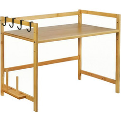 Ραφιέρα πάγκου Nextdeco μπαμπού Υ42x55x35εκ