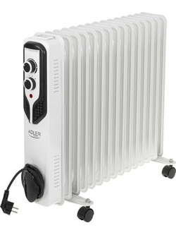 Adler AD-7819 Καλοριφέρ Λαδιού με 15 Φέτες 2500W