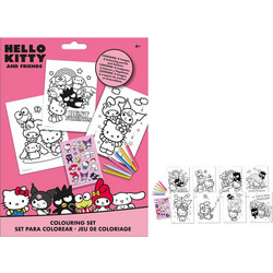 Hello Kitty Friends Σετ Ζωγραφικής 21x19 εκ