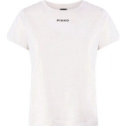 PINKO T-SHIRT BASICO ΚΡΕΜ