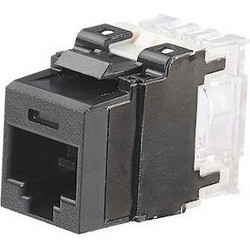 Panduit NK6X88MBL, Keystone Cat6A Unshielded