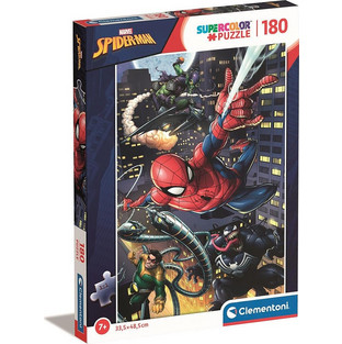 Παιδικό Puzzle Clementoni Super Color Marvel Spider-Man 180 Κομμάτια