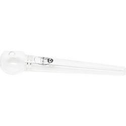 OIL PIPE ΓΥΑΛΙΝΟ ΠΙΠΑΚΙ ΓΙΑ ΛΑΔΙ GLASS BONG 0905H 13.5cm 0616695669554