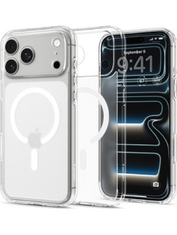 Spigen Ultra Hybrid MagFit MagSafe Back Cover Frost White (iPhone 18 Pro / 17 Pro)