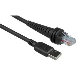 Honeywell USB 2.0 Cable USB-A male - RJ45 Μαύρο 30m CBL-500-300-S00-01
