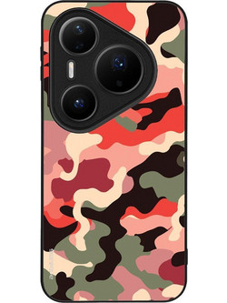 Sonique Camouflage Army Series Θήκη Red (Huawei Pura 80 Pro 5G)