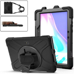 Flip Cover Ανθεκτική Μαύρη για Samsung T540/T545
