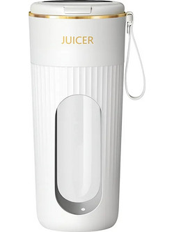 Επαναφορτιζόμενο Φορητό Μπλέντερ 340ml με LED Οθόνη, 14 Λεπίδες & USB Type-C - MDHL AJ-01