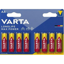 Varta Longlife Max Power AA 8τμχ