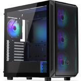 Endorfy Arx 700 ARGB Black Midi Tower Κουτί Υπολογιστή RGB με Πλαϊνό Παράθυρο