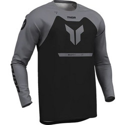 ΜΠΛΟΥΖΑ MX THOR JERSEY RIDEMODE MENACE BLACK/ GREY