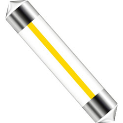 VenCore 3216-10129 - C5W Festoon 42mm - Λάμπα LED Σωληνωτή για Βάση C5W 42mm Festoon 1 Filament LED 0.45W 160 Lumen 12 Volt Θερμό Λευκό 3000K