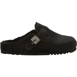 SCHOLL GRACE FUR MULES ΠΑΠΟΥΤΣΙΑ F014641004-1004-BLACK