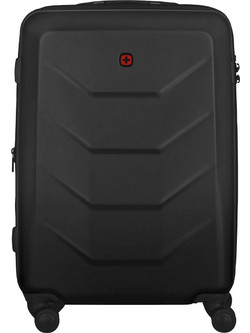 Wenger Prymo 612537 Βαλίτσα Μεσαία 65x45x26cm με 4 Ρόδες Μαύρη