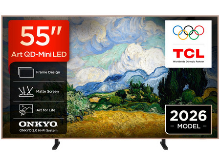 TCL NXTVISION 55A400 Pro Smart Τηλεόραση 55" 4K UHD Mini LED HDR (2026)