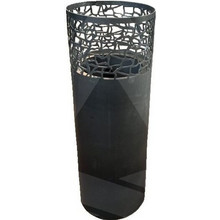 Τζάκι Βιοαιθανόλης Bio Stand R3 CBIO μα΄ύρο inox