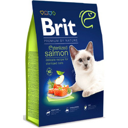 Brit Premium By Nature Cat Sterilised Salmon 8kg