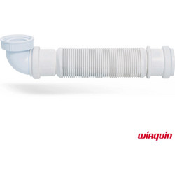 ΣΙΦΩΝ SENZO 1 1/4" ΓΙΑ ΝΙΠΤΗΡΑ WHITE