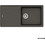 Schock Cristalite Element Ένθετος Νεροχύτης Γρανίτη Αντιστρεφόμενος Ματ Asphalt 100x50cm 31100-1421