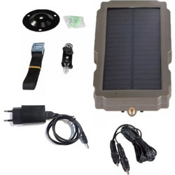 Suntek SP-08 Ηλιακό Πάνελ Φόρτισης/Power Bank Solar Panel Dual Output 6V/12V