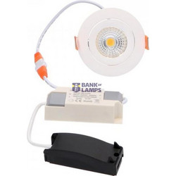 LED Downlight 7W 2700K 450Lm white DIM 800540 SHADA