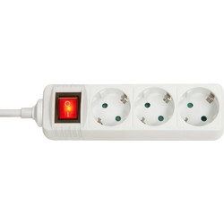 CABLE POWER EXTENSION 1.4M/3OUTL. 73101 LINDY