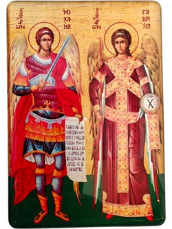 ΑΡΧΑΓΓΕΛΟΙ, ΤΑΞΙΑΡΧΕΣ ΕΙΚΟΝΑ ΜΑΓΝΗΤΗΣ, ΥΑΛΩΜΑ 8x5.5 cm