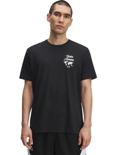 Under Armour Ανδρικό T-Shirt 6004143-001 Μαύρο