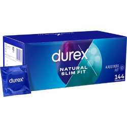 Durex Natural Προφυλακτικά με Λιπαντικό 144τμχ