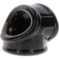 ToyJoy Manpower Triple Pipe C-Ring Ελαστικό Δαχτυλίδι Πέους & Όρχεων Μαύρο