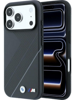 BMW M Tire Track Θήκη για iPhone 18 Pro / 17 Pro Silver