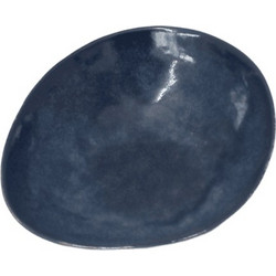 Σετ 6 τεμ. - DARK BLUE ΠΙΑΤΟ ΒΑΘΥ ΟΒΑΛ ΚΕΡΑΜΙΚΟ 19,5X17,5CM 00571/LL