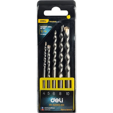 DELI DH-JGZ005-ED1 Σετ τρυπανιών τοιχοποιίας 4-10 mm, 5 τεμάχια