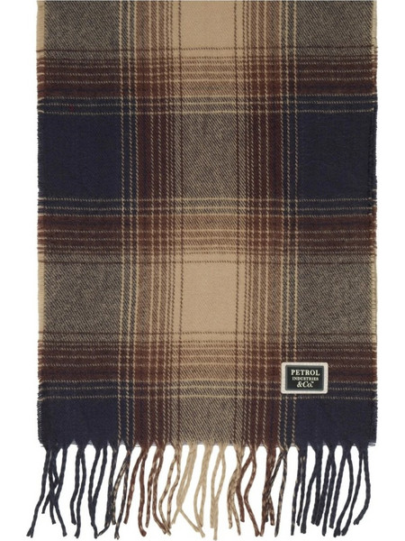 ΚΑΣΚΟΛ PETROL IND CHECK NAVY CAMEL