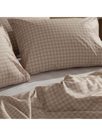 Μαξιλαροθήκη Cotton Feelings 2064 Beige 50x70 Sunshine - Sunshine Home