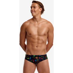 Funky Trunks Seamed Doodles Ανδρικό Μαγιό Σλιπ με Σχέδια Μαύρο